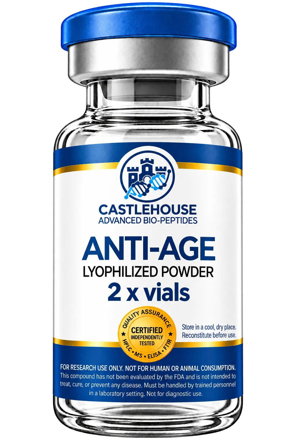 Anti-Aging Blend (Ipamorelin 5mg + CJC-1295 DAC 5mg)
