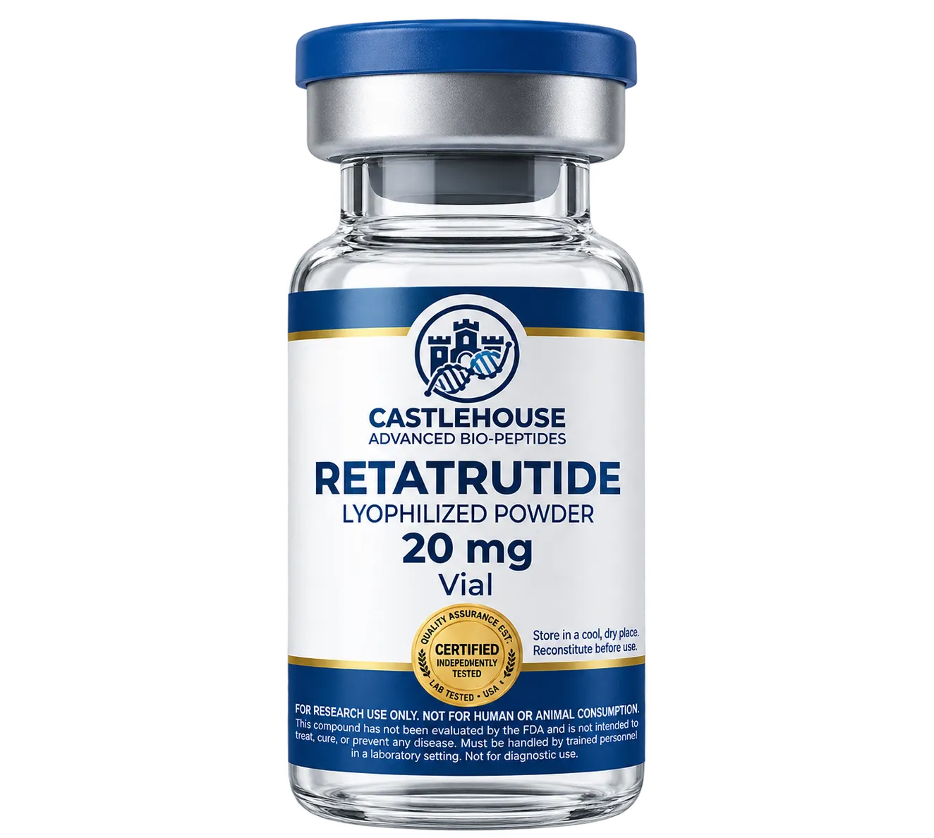 Retatrutide 20mg vial