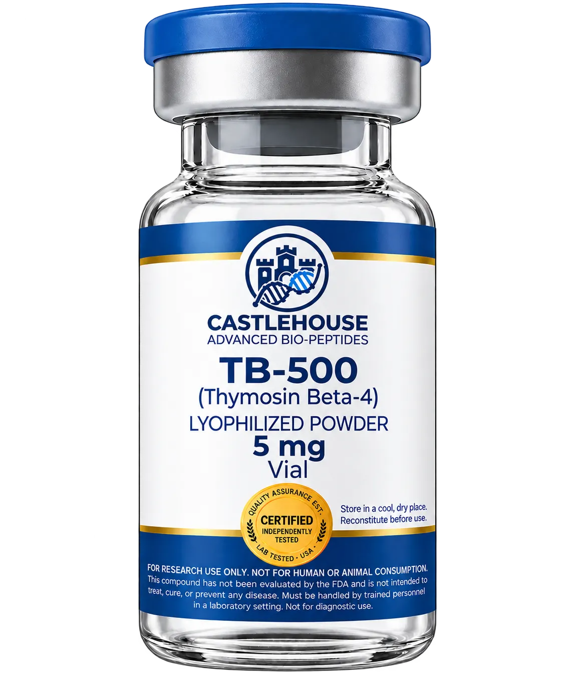TB-500 (Thymosin Beta-4) 5mg vial