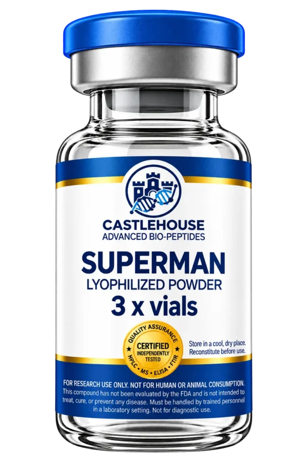 The Superman Stack (MOTS 10mg + 5MQ 10mg + NAD+ 500mg)